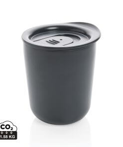 Simplistic antimicrobial coffee tumbler