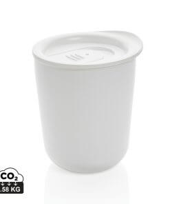 Simplistic antimicrobial coffee tumbler