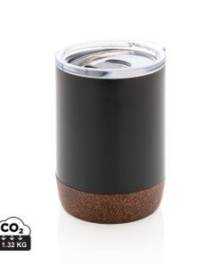 Cork small vacuum coffee mug