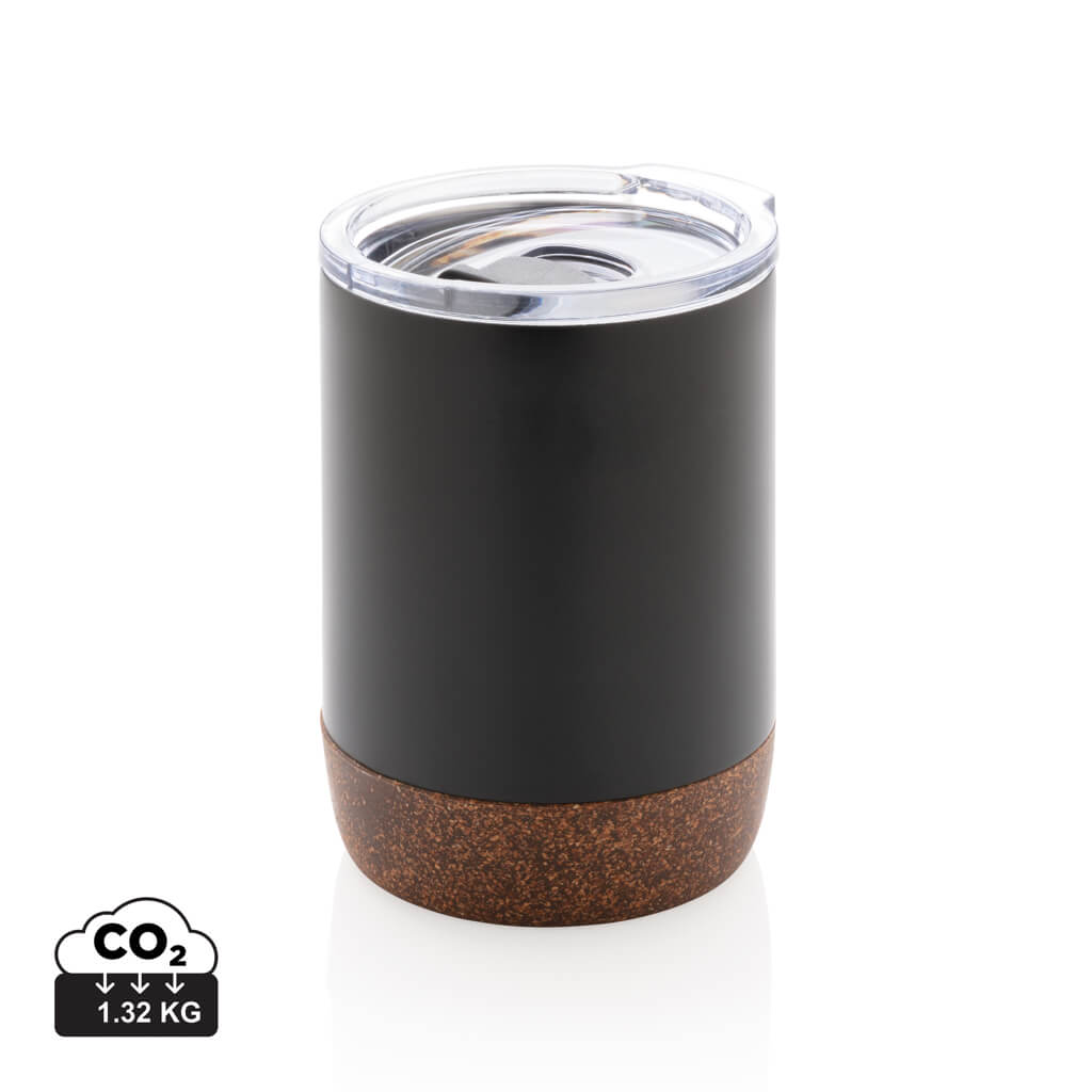 Cork small vacuum coffee mug