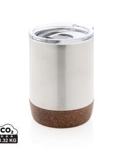 Cork small vacuum coffee mug