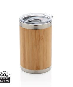 Bamboo coffee to go tumbler