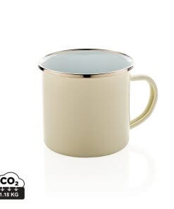 Vintage enamel mug