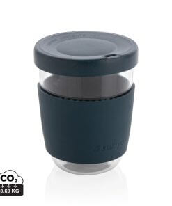 Ukiyo borosilicate glass with silicone lid and sleeve