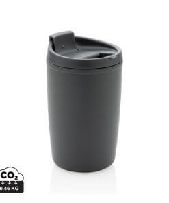 GRS Recycled PP tumbler with flip lid