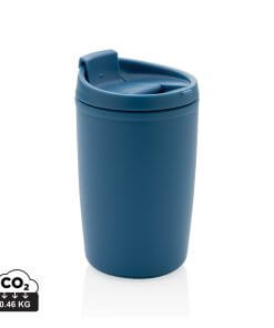 GRS Recycled PP tumbler with flip lid