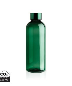 Leakproof water bottle with metallic lid