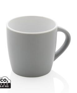 Ceramic mug with coloured inner