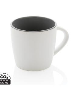 Ceramic mug with coloured inner