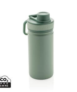 Vacuum stainless steel bottle with sports lid 550ml