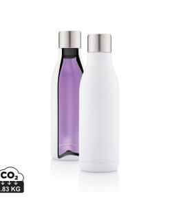 UV-C steriliser vacuum stainless steel bottle