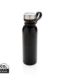 Copper vacuum insulated bottle with carry loop