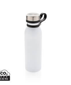 Copper vacuum insulated bottle with carry loop