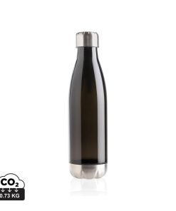 Leakproof water bottle with stainless steel lid