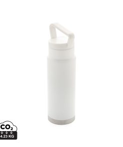 Leakproof vacuum on-the-go bottle with handle