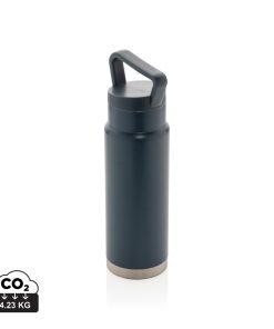 Leakproof vacuum on-the-go bottle with handle