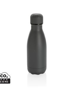 Solid colour vacuum stainless steel bottle 260ml