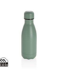 Solid colour vacuum stainless steel bottle 260ml