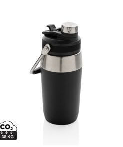 Vacuum stainless steel dual function lid bottle 500ml