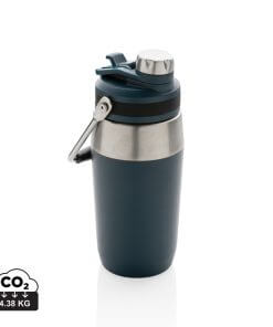 Vacuum stainless steel dual function lid bottle 500ml