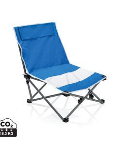 Foldable beach chair in pouch