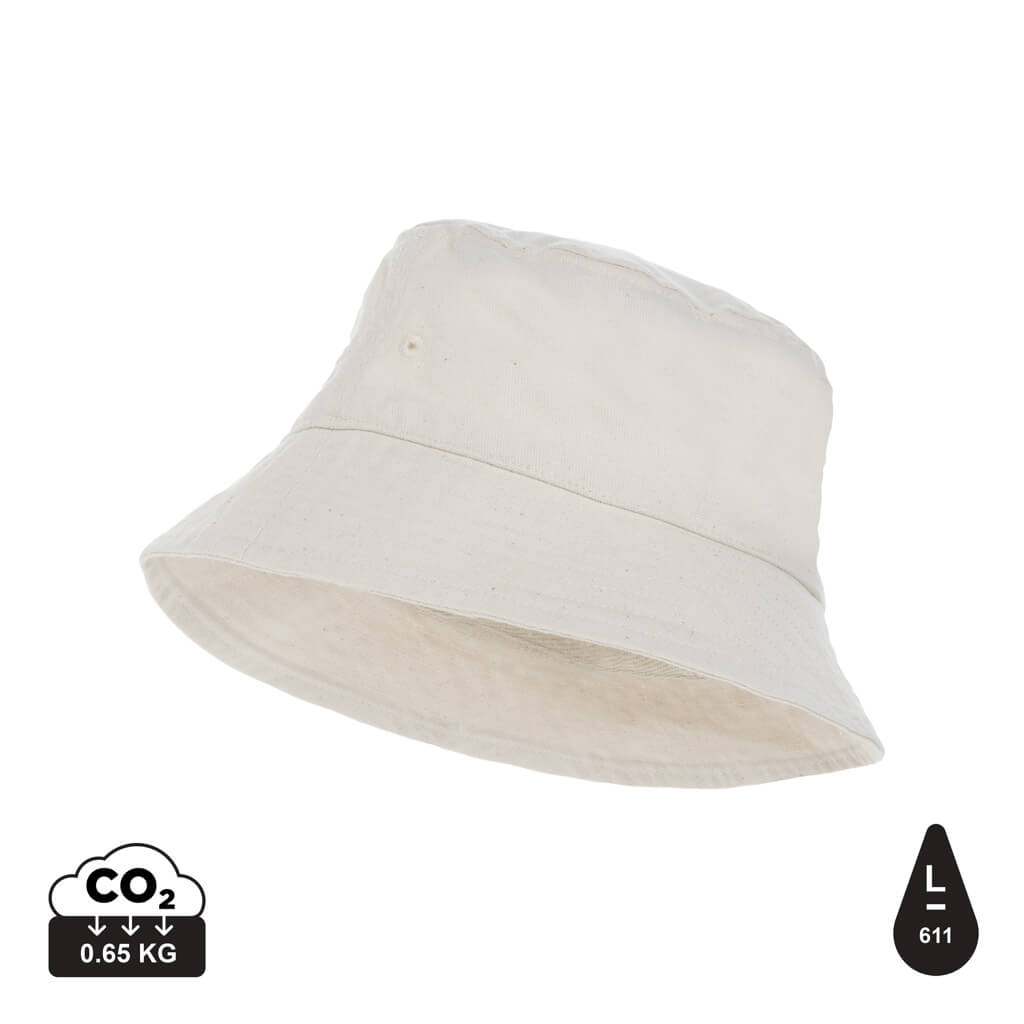 Impact Aware™ 285 gsm rcanvas bucket hat undyed