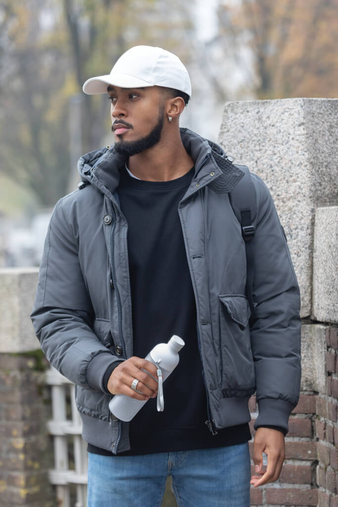 Impact 6 panel 280gr Recycled cotton cap with AWARE™ tracer - Image 27