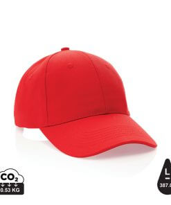 Impact 6 panel 280gr Recycled cotton cap with AWARE™ tracer