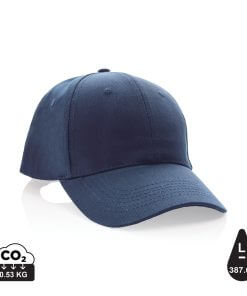 Impact 6 panel 280gr Recycled cotton cap with AWARE™ tracer