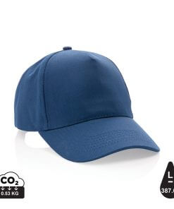 Impact 5panel 280gr Recycled cotton cap with AWARE™ tracer