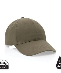 Impact 6 panel 190gr Recycled cotton cap with AWARE™ tracer