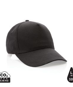 Impact 5 panel 190gr Recycled cotton cap with AWARE™ tracer