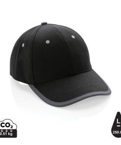 Impact AWARE™ Brushed rcotton 6 panel contrast cap 280gr