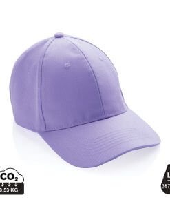 Impact 6 panel 280gr Recycled cotton cap with AWARE™ tracer