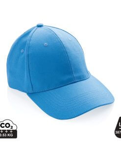 Impact 6 panel 280gr Recycled cotton cap with AWARE™ tracer
