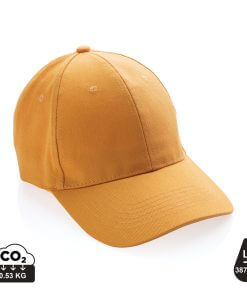 Impact 6 panel 280gr Recycled cotton cap with AWARE™ tracer