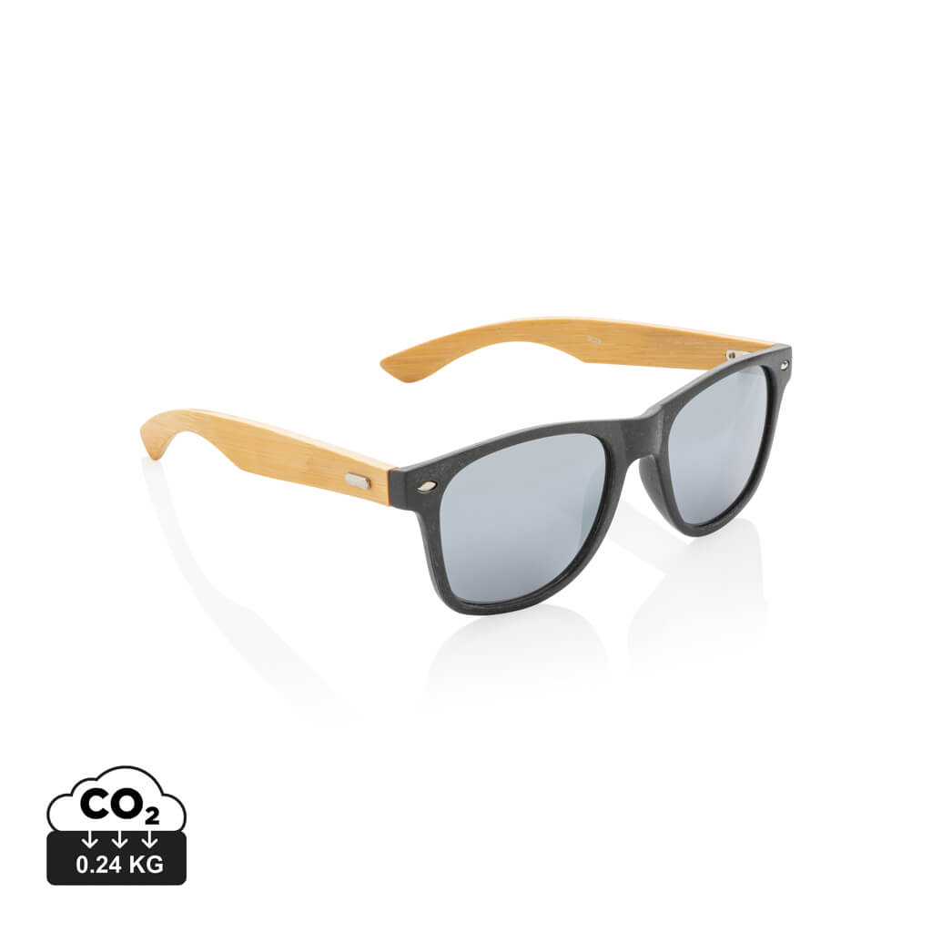 Wheat straw and bamboo sunglasses