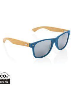 Bamboo and RCS recycled plastic sunglasses