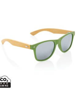 Bamboo and RCS recycled plastic sunglasses