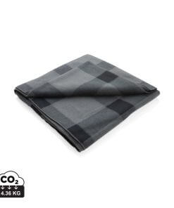 Soft plaid fleece blanket