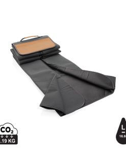 Impact AWARE™ RPET picnic blanket with PU cover