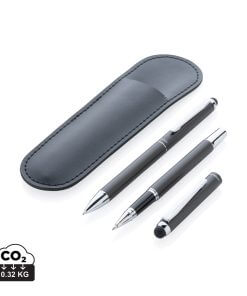 Swiss Peak deluxe pen set in PU pouch