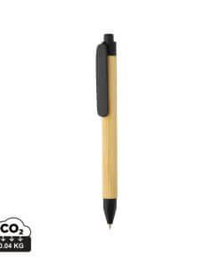 Write responsible recycled paper barrel pen