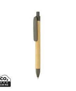 Write responsible recycled paper barrel pen