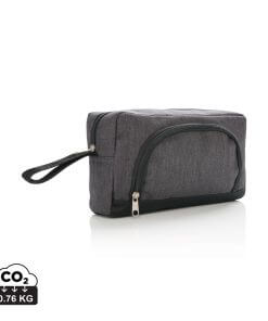 Classic two tone toiletry bag