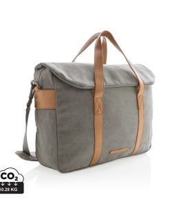 Canvas laptop bag PVC free