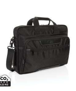 Swiss Peak RPET Voyager RFID 15.6" laptop bag