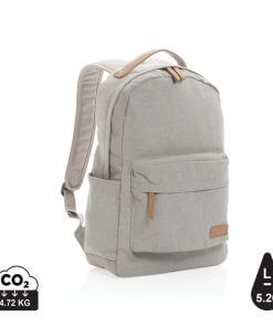 Impact AWARE™ 16 oz. recycled canvas backpack