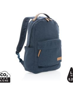 Impact AWARE™ 16 oz. recycled canvas backpack