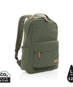 Impact AWARE™ 16 oz. recycled canvas backpack